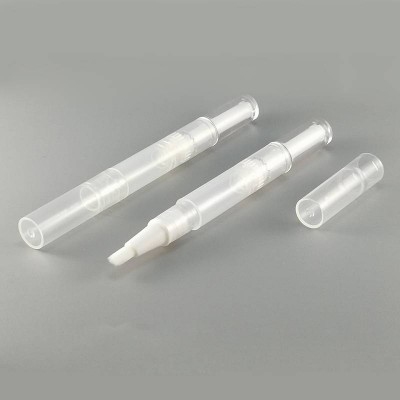 2ml 4ml Cylindrical Plastic Click Private Label Empty Cosmetic lipgloss Tube Applicator