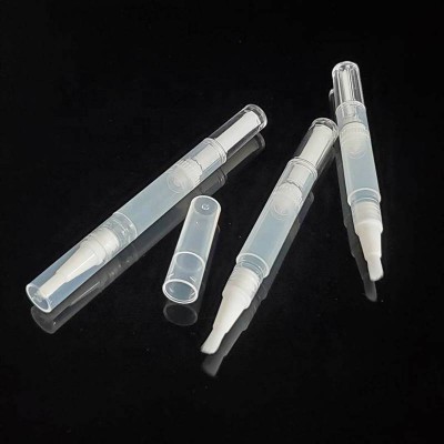 1.5ml 2ml 4ml Empty Push Button Silicone Cosmetic Container Professional Peroxide Gel Pen For Teeth Whitening