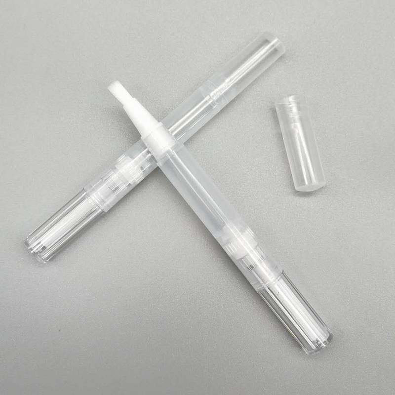 2ml 4ml Empty Non Peroxide Gel Packaging Of Cosmetic Pen Tube Container With Brush For Professional Teeth Whitening